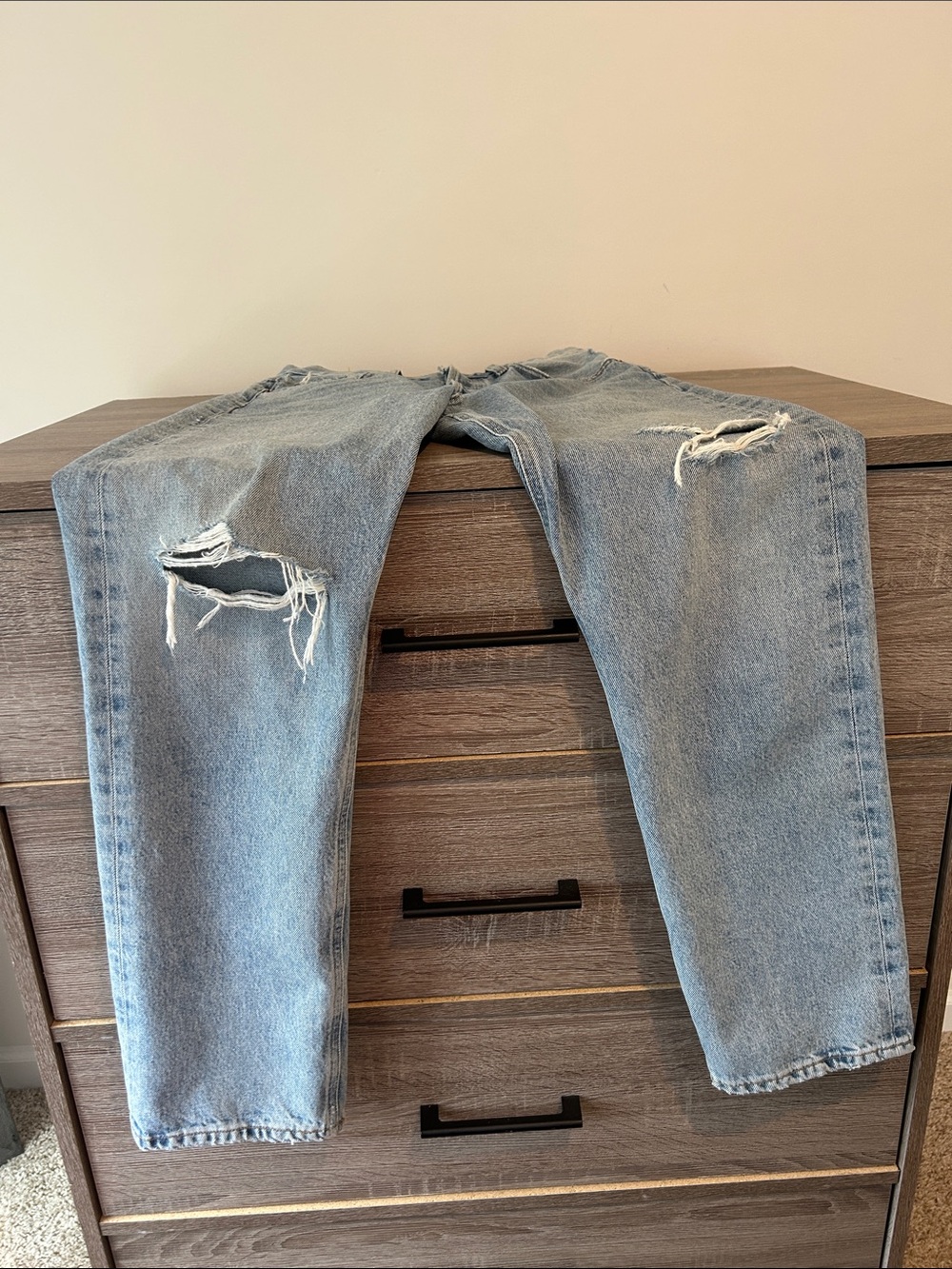 AGOLDE 90’s Mid Rise Straight Jeans  Women’s 25” - Picture 6 of 7